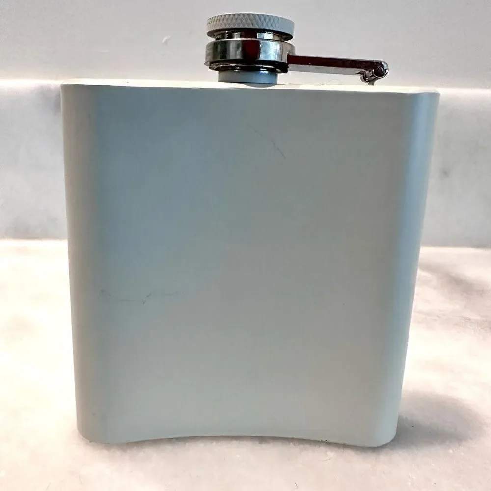 TMD Holdings This Is A Judgment Free Zone Stainless Flask White OS